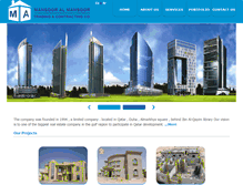 Tablet Screenshot of mamtco.com